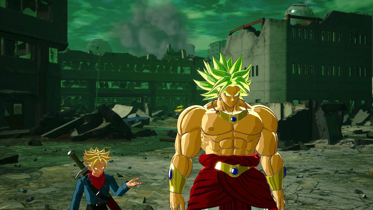 Broly Save Future Trunks From Zamasu DragonBall Sparking Zero 4K Gameplay
