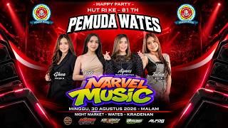 🔴#LIVE MARVEL MUSIC - HAPPY PARTY PEMUDA WATES  - AGUS AUDIO - KRADENAN - 30 AGUSTUS 2026