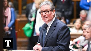LIVE: Keir Starmer grilled at Prime Minister's Questions