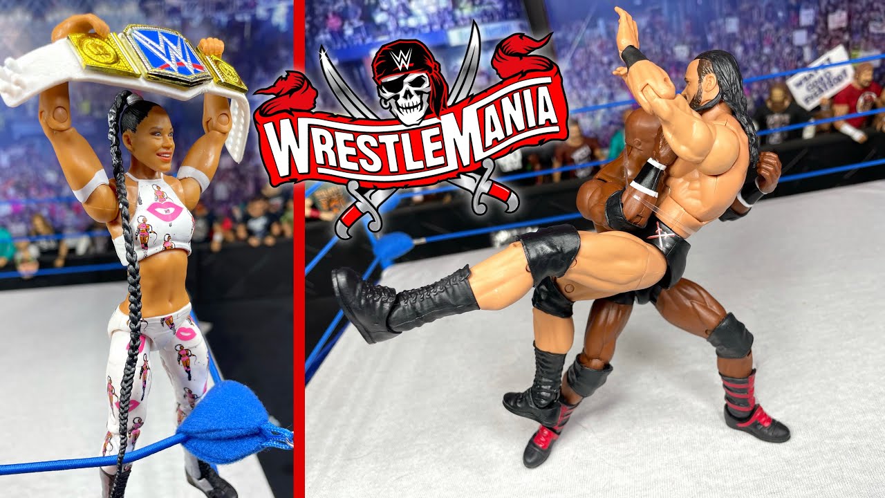 ОБЗОР WRESTLEMANIA 37 NIGHT 1! ФИГУРКИ WWE!