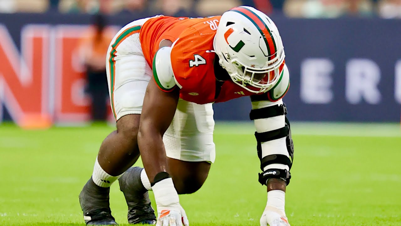 Rueben Bain Jr Full College Football Highlights💥| Miami EDGE | NFL Draft Film
