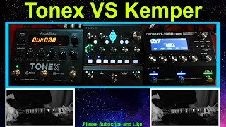Tonex VS Kemper / Random Test / Factory Preset