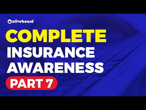 Complete Insurance Awareness for NIACL AO Mains 2021 | Chapter - 7  @Oliveboard
