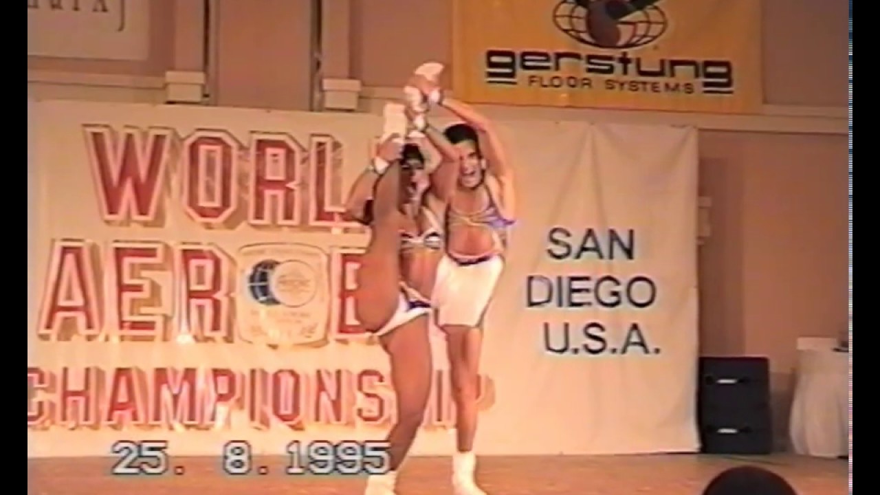 Emanuela Abbate, Davide Borsella (Italy) - 1995 World Aerobic Championship - Top 10