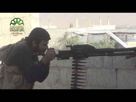 المجاهدون يتصدون لعصابات الأسد في تل الصوان على أطراف عدرا