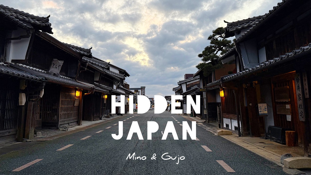 Hidden Japan Road Trip 🇯🇵 Mino & Gujo Hachiman | River Coffee, Yakiniku, Soba & Hotel Tour #asmr