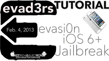 iOS 6.1 Untethered Jailbreak Tutorial | evasi0n - 720P HD - 2013