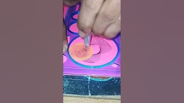 Art spirograph #trending #art #spirograph #asmr #diy #drawing #satisfying #shortvideo