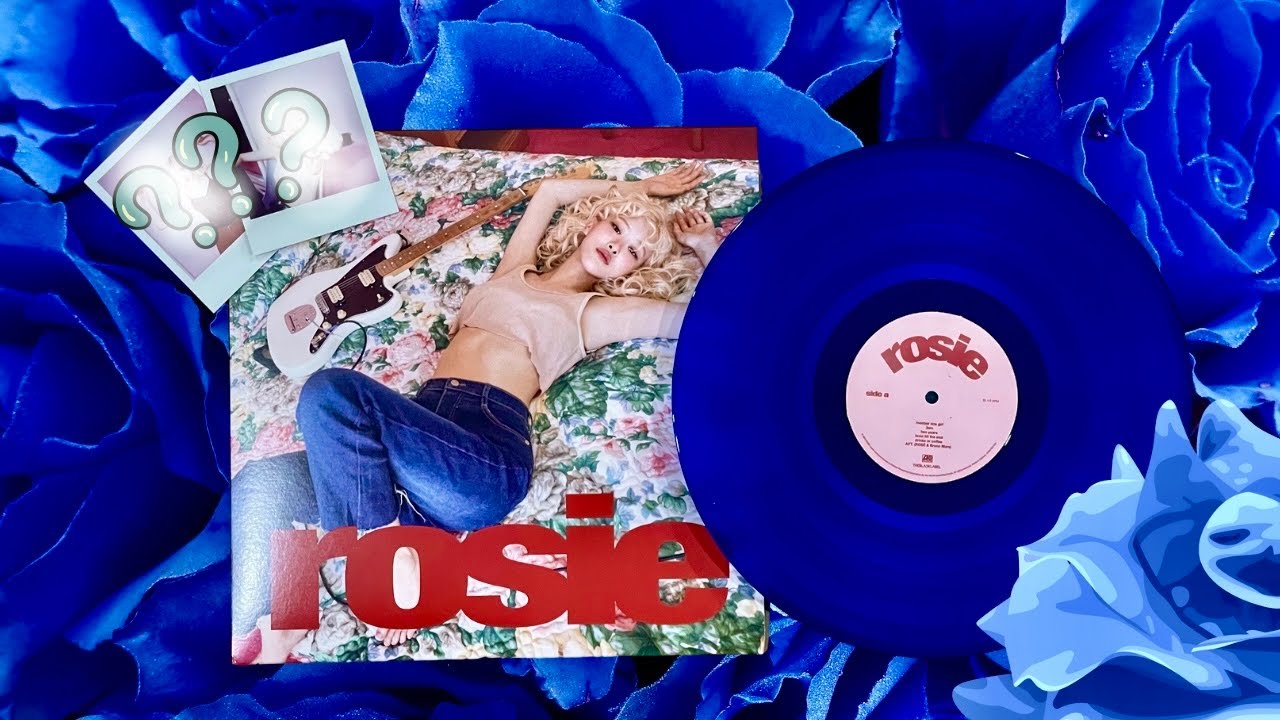 ROSÉ - Rosie Vampirehollie edition blue vinyl EP.340 - YouTube