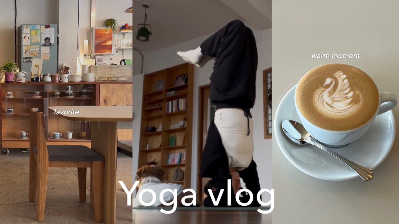 vlog. 요가하고, 사랑하고, 함께한 날  ｡･:*:･ﾟ★ | 요가 브이로그 | 요가강사 브이로그 | 광주요가 | 하타요가