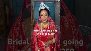 Real bride #bridal #wedding #bridelmakup #haldia #dulhanmakeupserviceindelhincr #bridallook