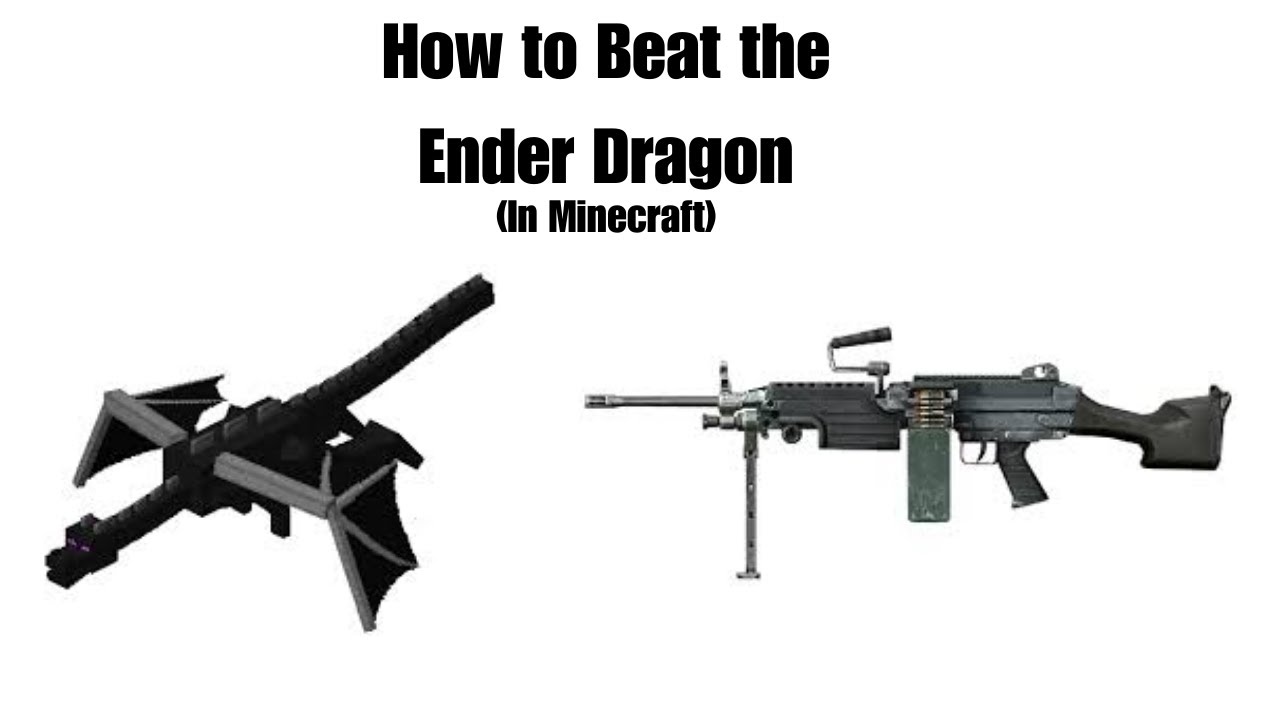 How to Beat the Ender Dragon - YouTube