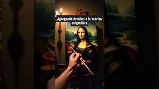 POV: Eres Leonardo Da Vinci terminando en secreto la Mona Lisa...