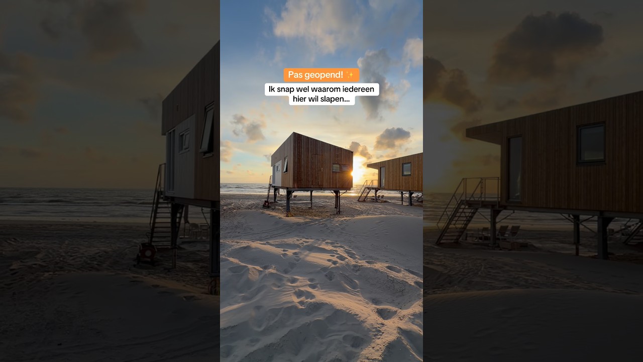Nieuwste strandhuisjes van Landal
