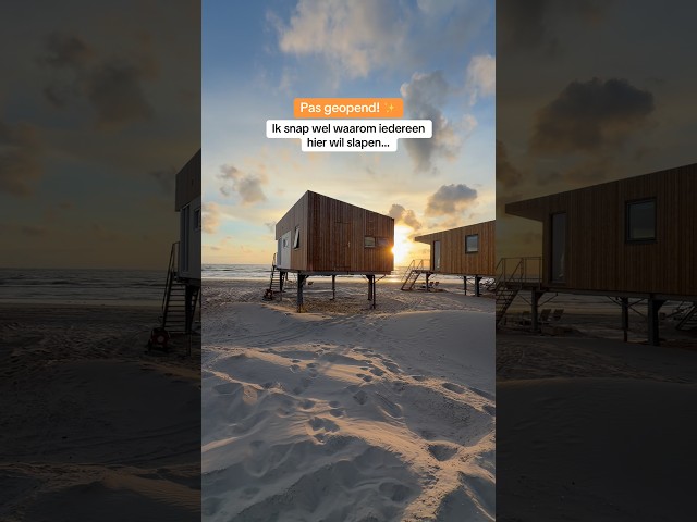 Nieuwste strandhuisjes van Landal