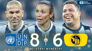 AT 46 YEARS OLD, EVEN FAT RONALDO ALMOST SCORES A GOAL, MARTA SAW ZIDANE DESTROYED WITH GOALS