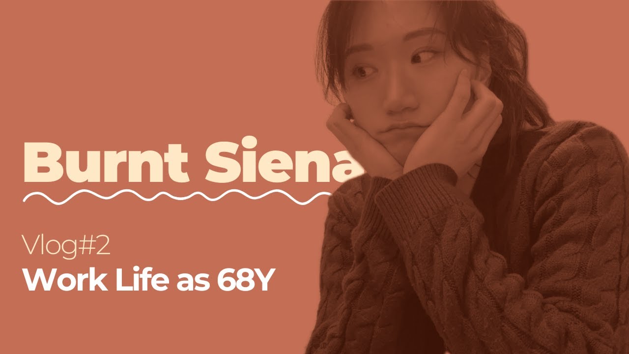 [Burnt Siena] Vlog #2: A Day in My Work Life as 68Y - YouTube