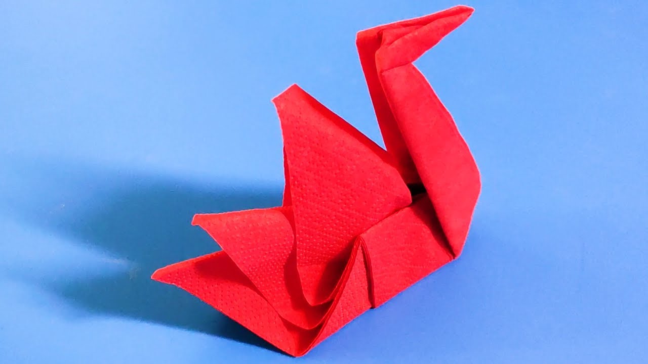 קיפול מפיות ברבור