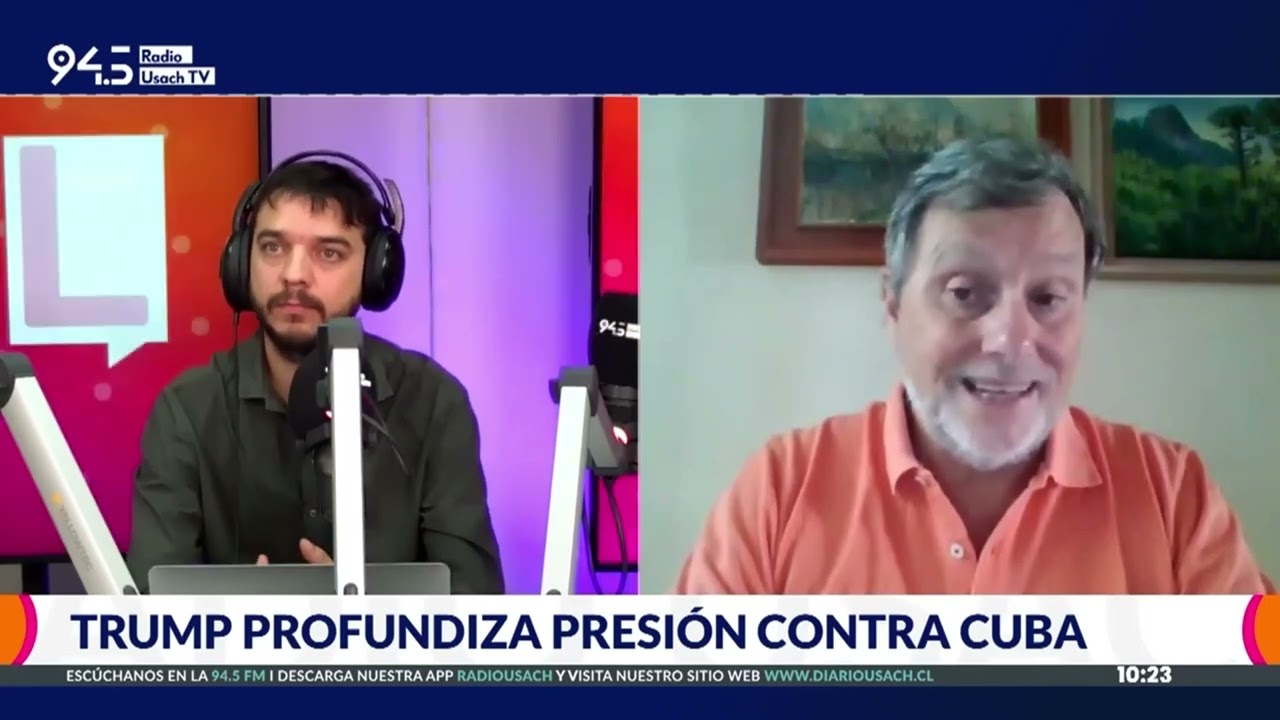 Fernando Estenssoro por presión de Trump a Cuba: 