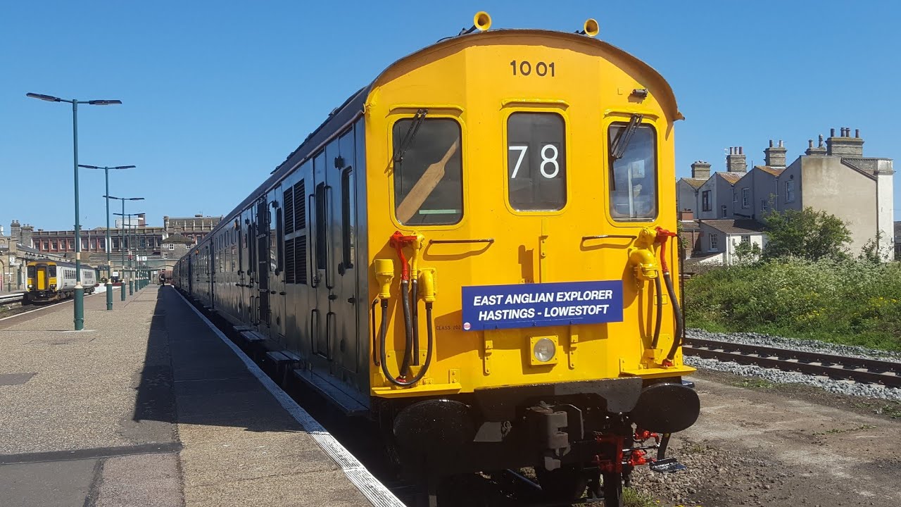 The East Anglian Explorer railtour through Chelmsford and Ipswich 11,05,19! YouTube