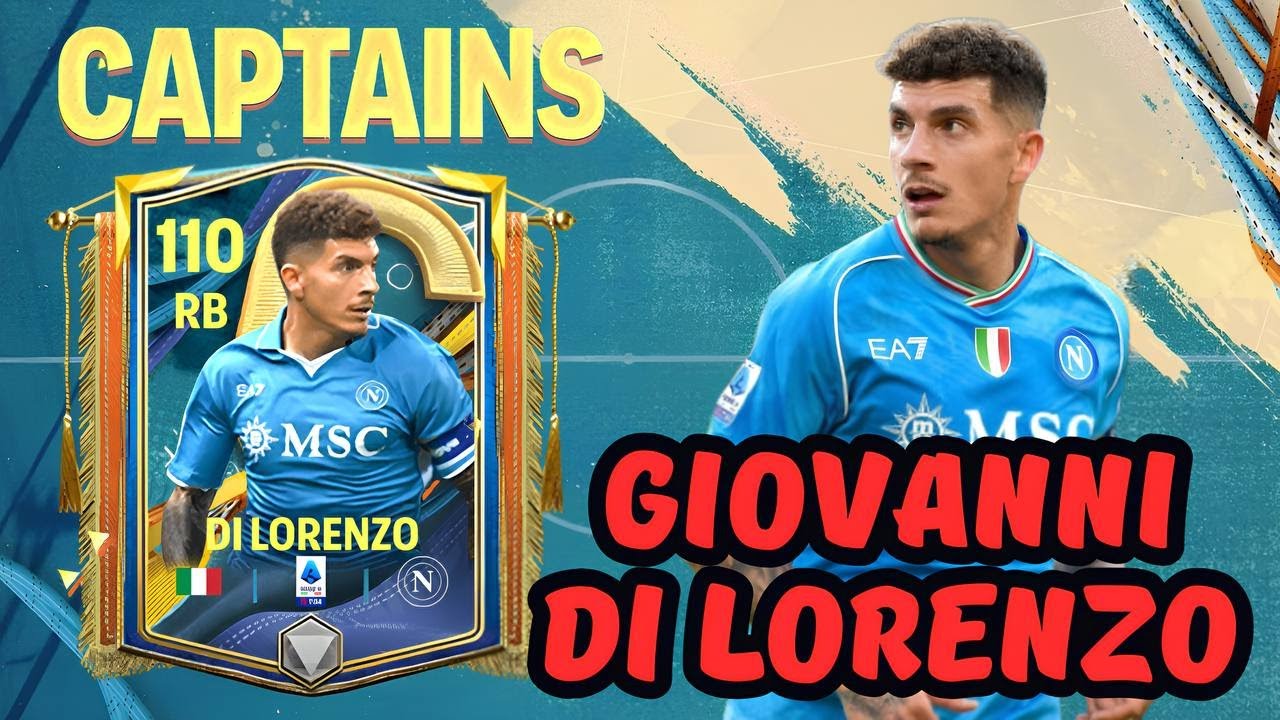 Review GIOVANNI DI LORENZO 110 RB Captains 25 Premium Player Fc Mobile