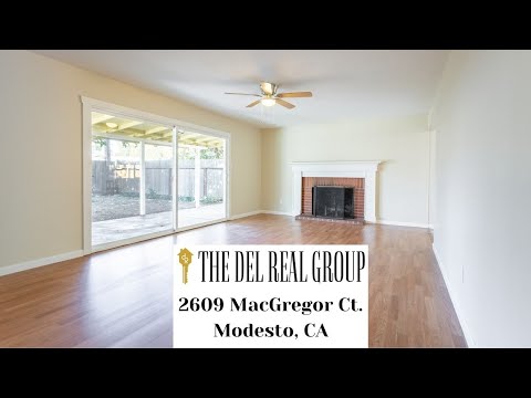 2609 MacGregor Ct., Modesto, CA home video tour