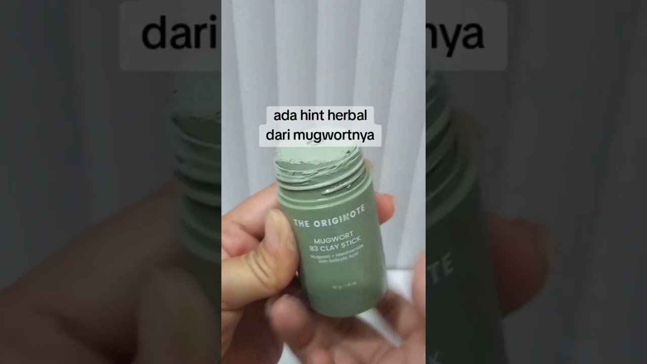 the originote mugwort clay stick mask 