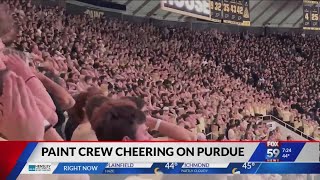 From COVID-19 to a Final Four, the Purdue Paint Crew seniors have seen it all