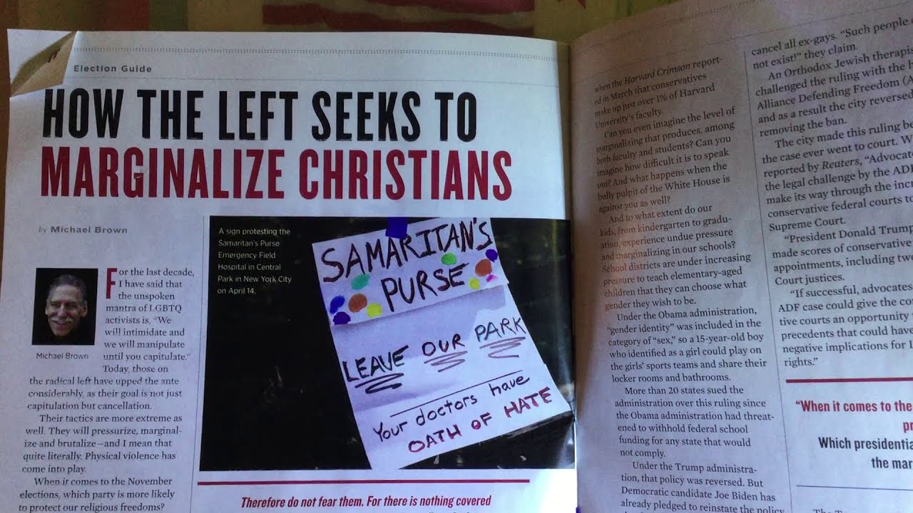 "How the Left Seeks to Marginalize Christians"