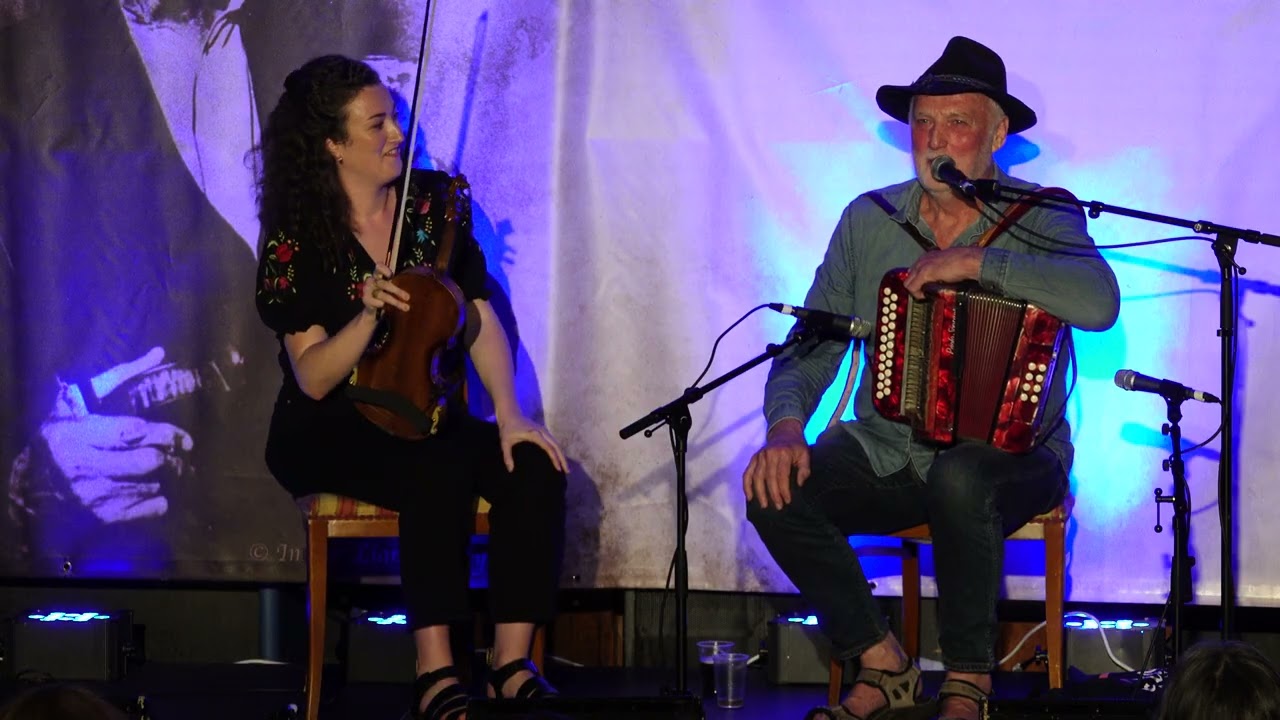Breanndán Ó Beaglaoich & Cliodhna Ní Bheaglaoich at the Patrick O'Keeffe Festival 2025