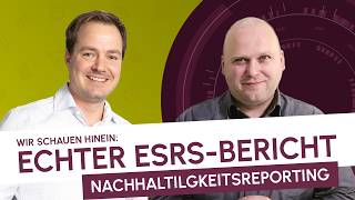 Was steht im ESRS-Bericht? Der Realitätscheck mit Dr. Steve Waitschat