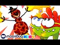 Om Nom Stories - Burnman! | Cut The Rope | Funny Cartoons for Kids & Babies