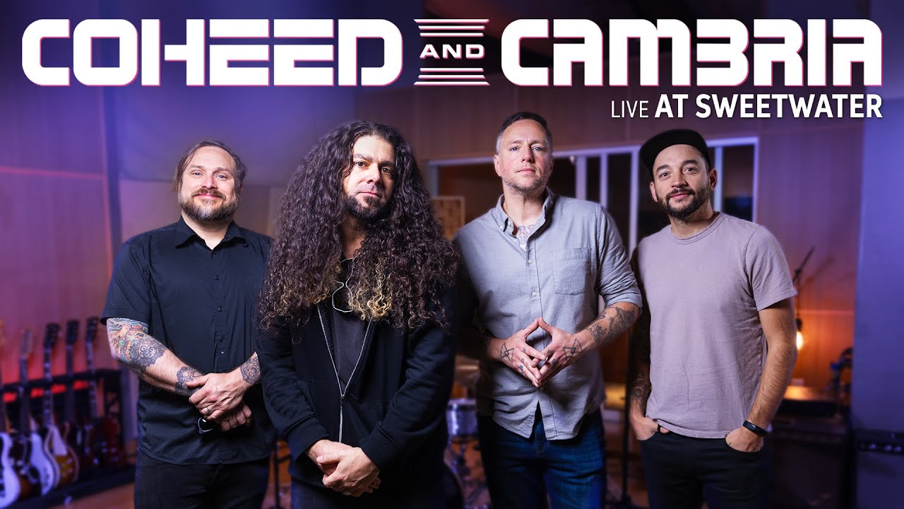 Coheed and Cambria Live Acoustic Set “Corner My Confidence” & “Someone Who Can” | Sweetwater Studios
