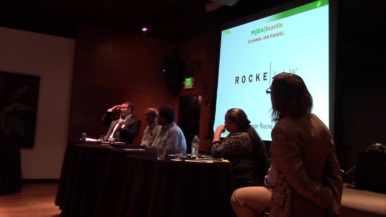 Aaron Rocke, Employment Lawyer, MJBA Seattle CannaHR Panel October