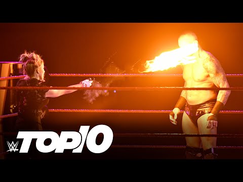 Superstars throwing fire: WWE Top 10, Jan. 17, 2021