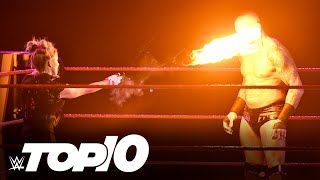 Superstars throwing fire: WWE Top 10, Jan. 17, 2021