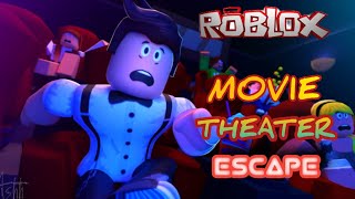 (ROBLOX) Escape The Movie Theater ! Scary Obby #spideygaming #roblox #gameplay