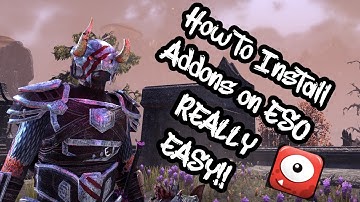 How to download Addons on ESO REALLY EASY!