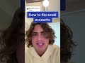 How To Flip A Small Account mp3