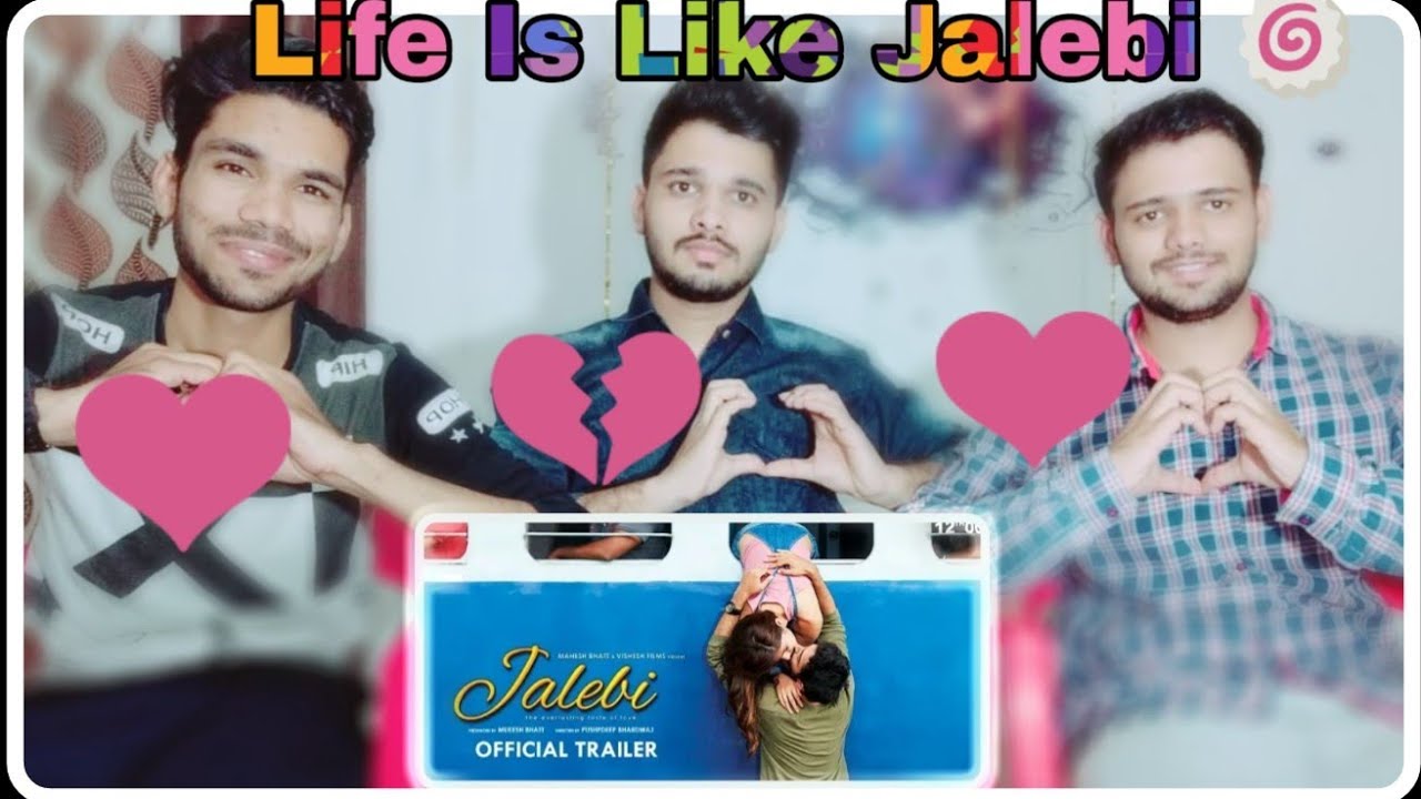 M BROS REACTION ON Jalebi | Official Trailer | Rhea | Varun | Digangana