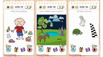 Brain Test Level 171 172 173 174 175 Walkthrough