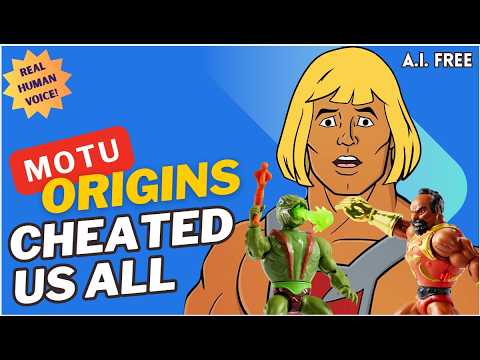 MOTU Origins CHEATED US ALL | 10 ORIGINS Figures ROBBED of ACTION FEATURES | Mattel FAILED 80s Toy