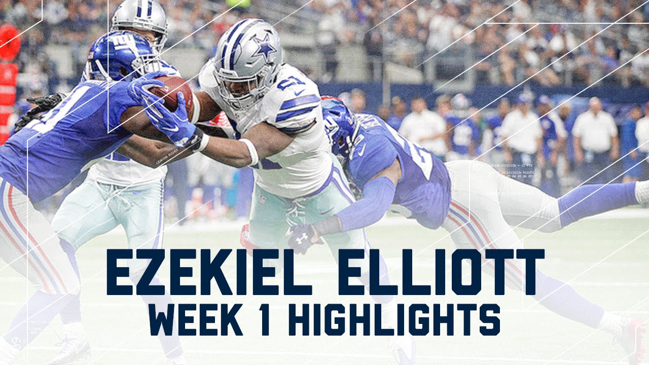 Why Ezekiel Elliott Could Still Start Week One