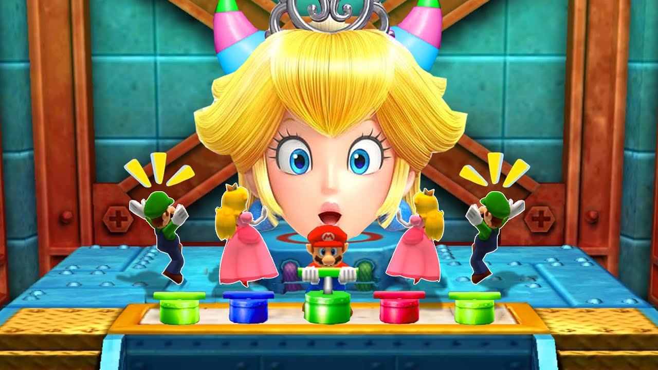 マリオパーティ 3DS】🔥 プリンセスデイジーの挑戦！全ラッキーミニ