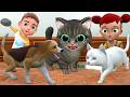 बिल्ली मम्मी की बहादुरी 🐱💪 | Bili Ke Bache | Chintu | pagal beta |comedy video | cs bishtvines