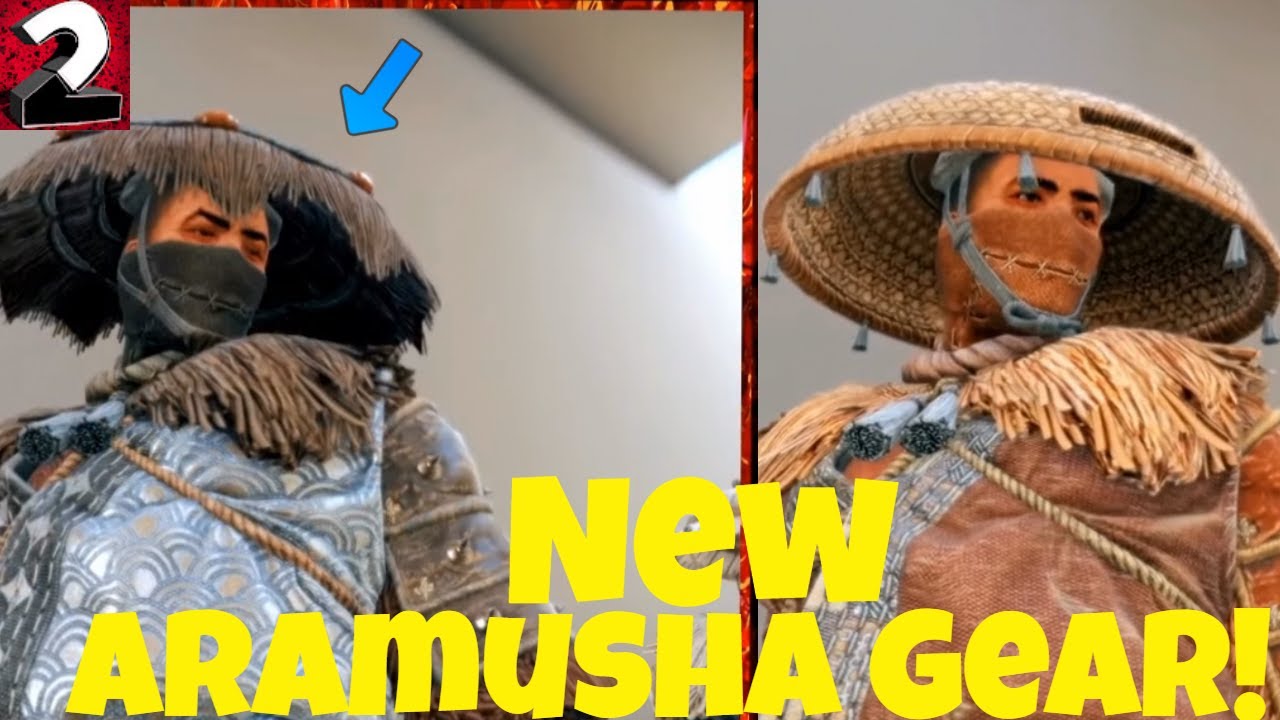 For Honor- New Aramusha Armor And New Weapon Sets!!
