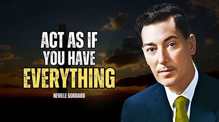 The Power Of Assumption: How To Use Imagination To Manifest Anything - Neville Goddard Motivation