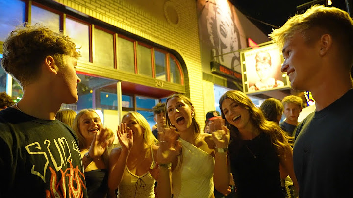 First Time At A BYU Party…