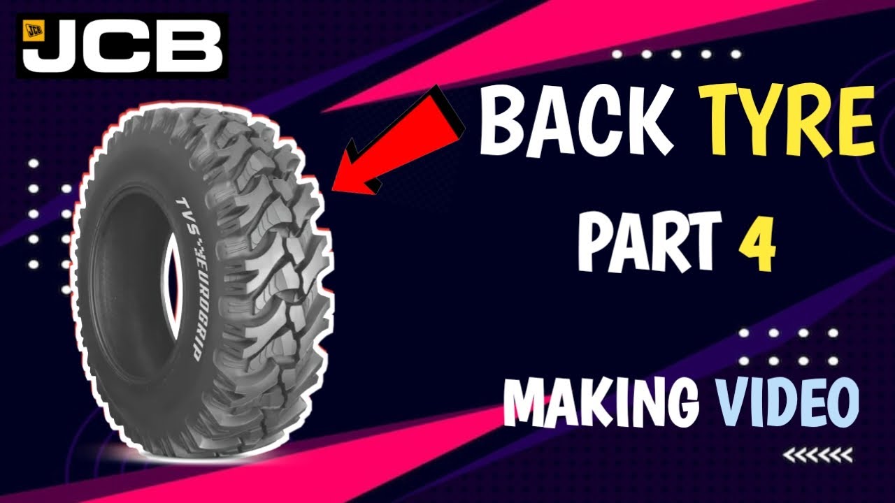 Miniature JCB back tyre making video part 4 🥵🥵❤️‍🔥