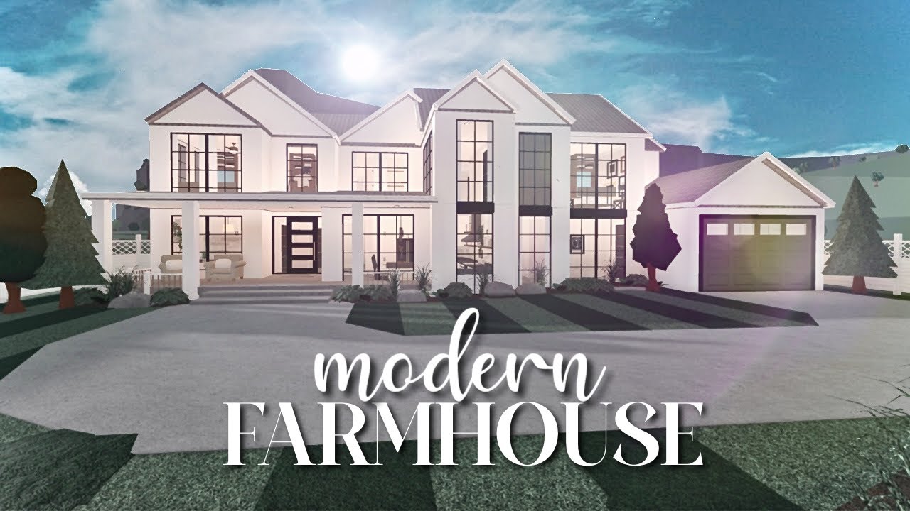 Bloxburg Modern Farmhouse Ideas | Psoriasisguru.com